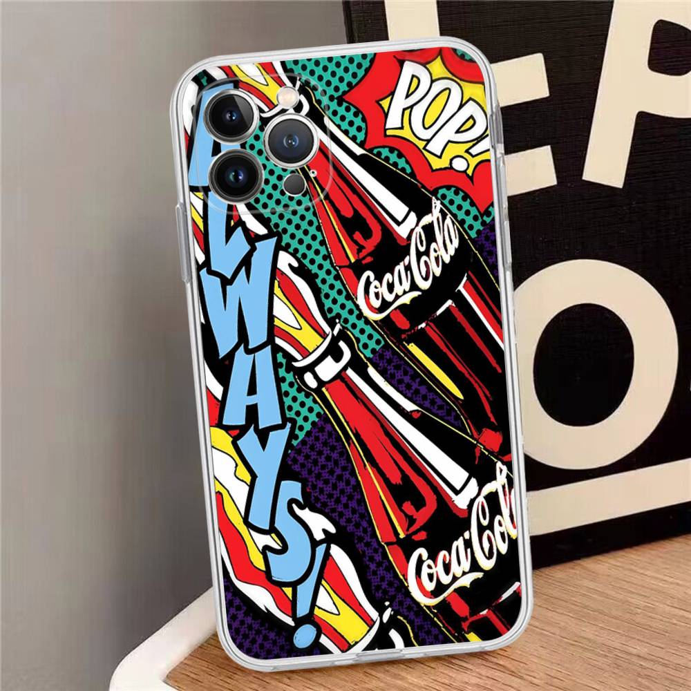 C-Coca C-cola Vintage Logo For IPhone 17 16 16e 15 14 13 12 11 Pro Max Mini Plus Phone Case