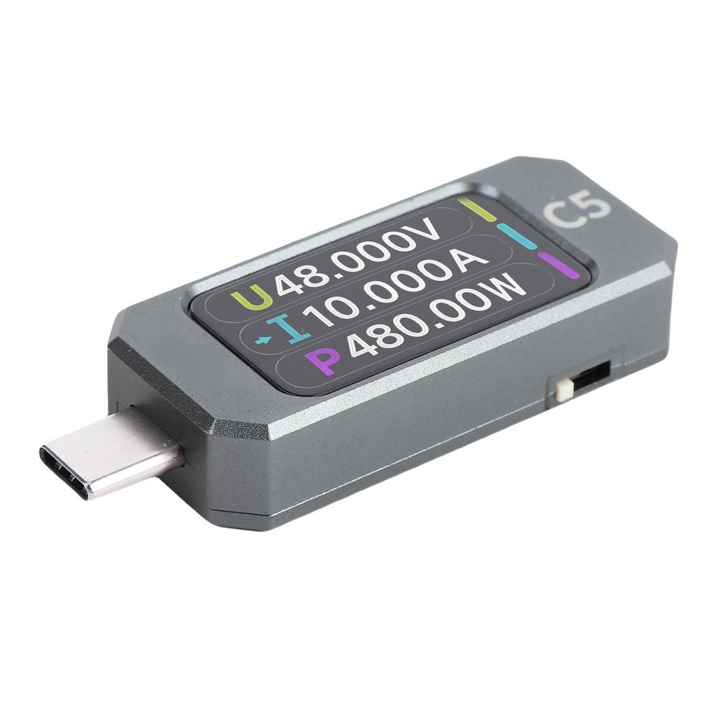Type C Tester Voltage Current Meter 1.47 Inch Color Screen Voltmeter Ammeter Support USB PD3.1 EPR