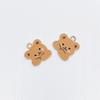 Shy Bear Keychain Metal Accessories Metal Making