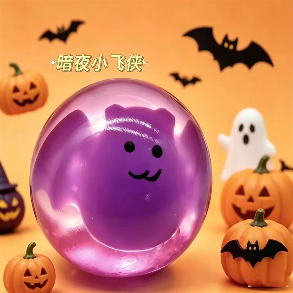 Pumpkin-Headed Ghost Squeezes Toysto Sensory Lrritability Toys And Relaxation Gifts For Children And Adults