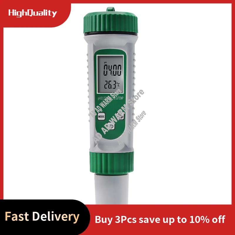 

AD23-Универсальный цифровой pH-метр 6-в-1 для тестирования качества воды Измеряет pH, EC, TDS, СОЛЕНОСТЬ, УД.ВЕС и ТЕМПЕРАТУРУ