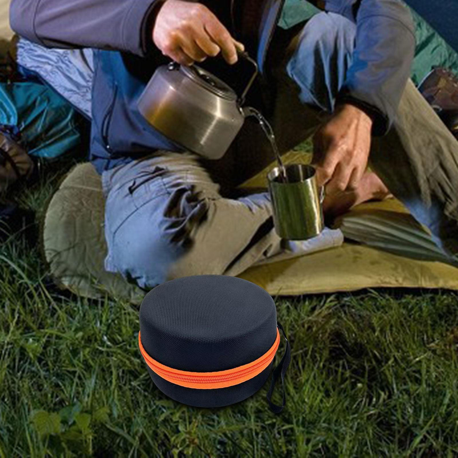 Camp Stove Carrying Case, Gas Carry Bag, Round Handbag Camping
