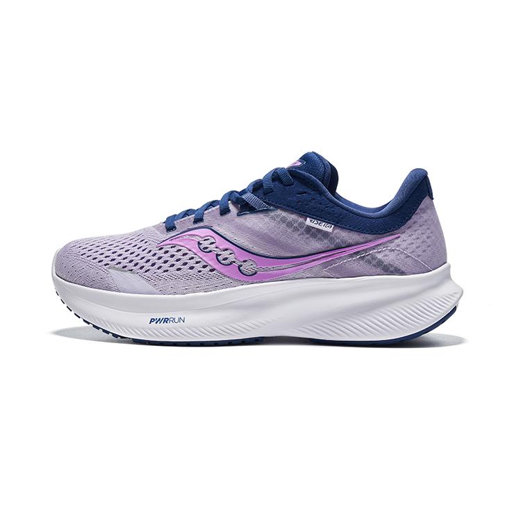 saucony Women s Ride 16 Mauve Indigo S10830-30 35.5