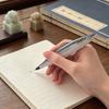 Lustiger Realistischer Gesalzener Fisch Stift Einziehbarer Kugelschreiber Neuheit Schwarzer Gel-Tinte Stift Glattes Schreiben Niedliche Schrullige Schreibwaren für Schüler Büro