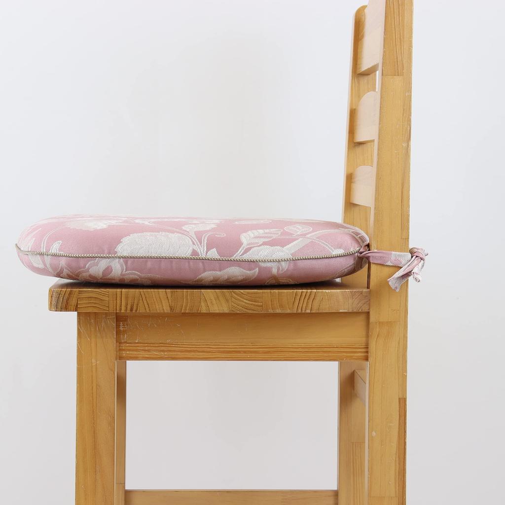 Kawashima Selkon MINTON Dining Seat Cushion Grace Hadon Pink 45 x 43cm LN1207