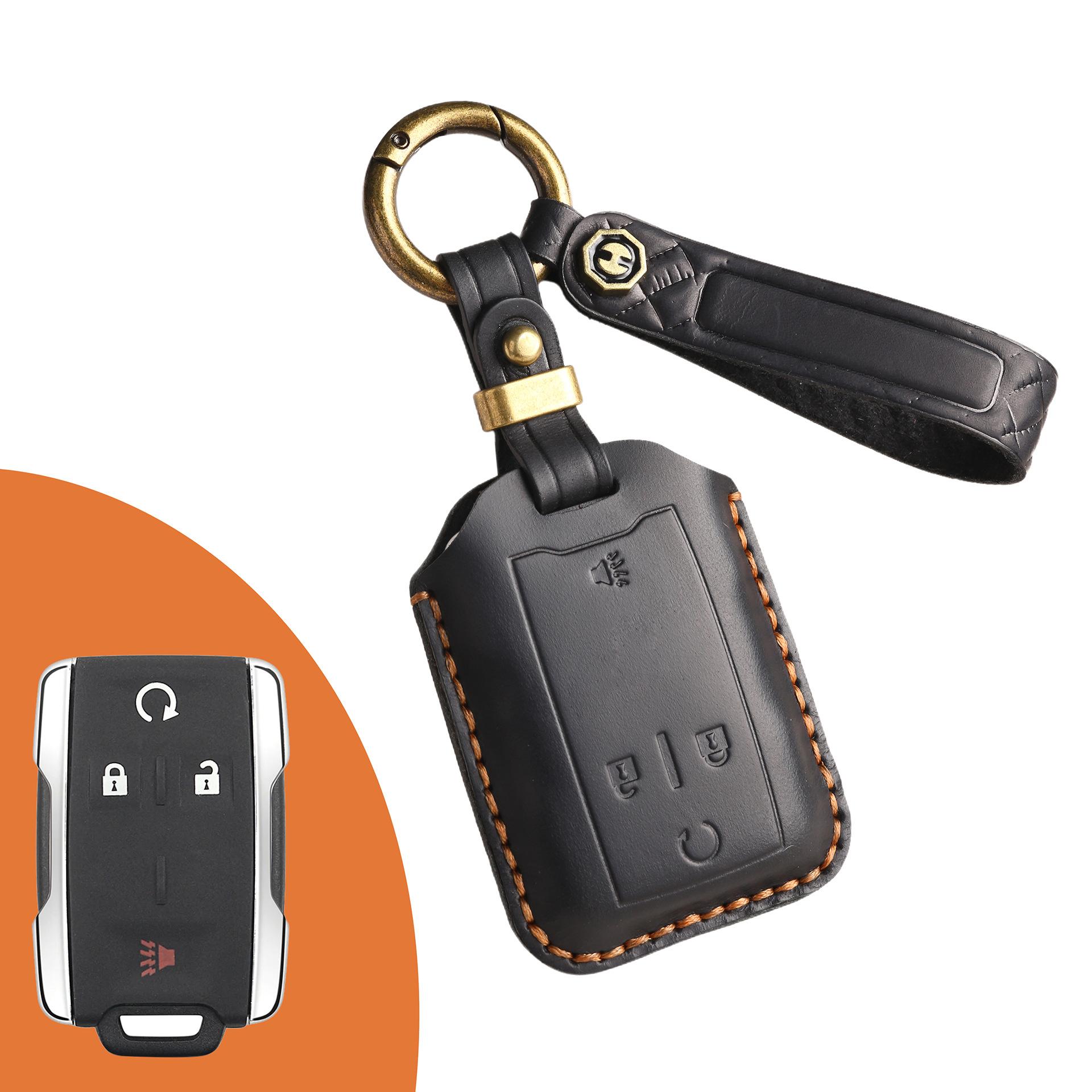 Retro Key Cover Is Suitable for Chevrolet SUBURBAN Saboban GMC General Import Car Key Case