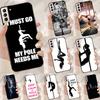 Pole Dance Dancing Fitness Funda Case For Samsung Galaxy S25 Ultra S9 S10 S20 S21 S22 Plus S23 Ultra S24 FE Phone Cover