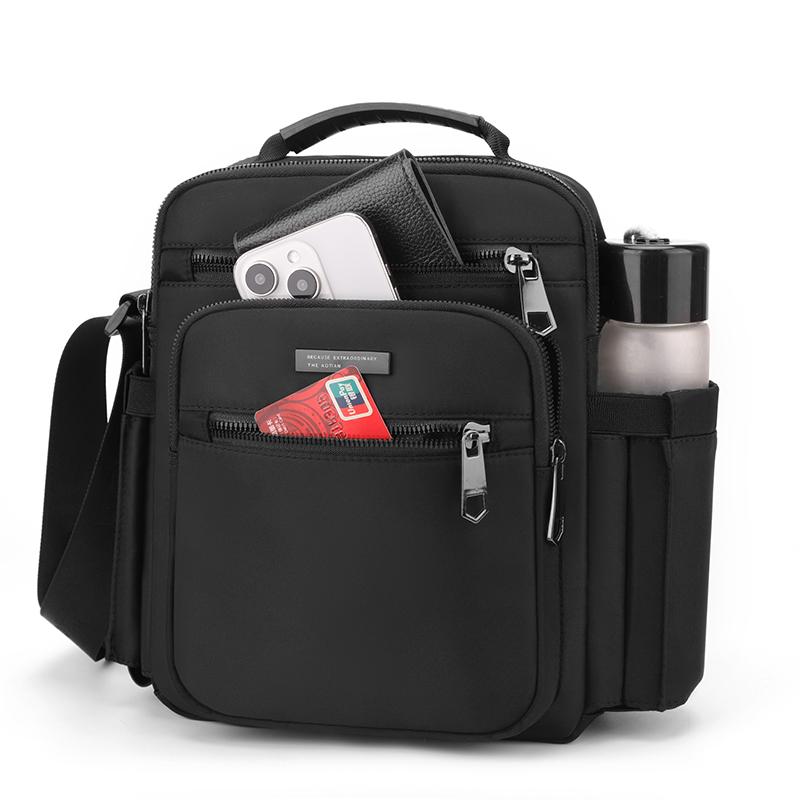 Multi-Functional Crossbodyy Bag Multi-Layer Shoulder Bag Men's Handbag