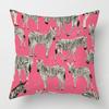 Home Decor Exotic Jungle Animals Pillow Covers For Home Pattern Cushion Cover Suitable For Sofa Bedroom Car Pillow Cover