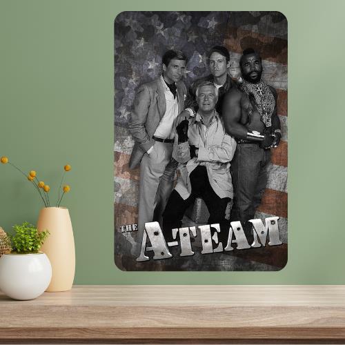 

The A Team Metal TV Show Poster Sign 20x30cm（7.8x11.8inch）