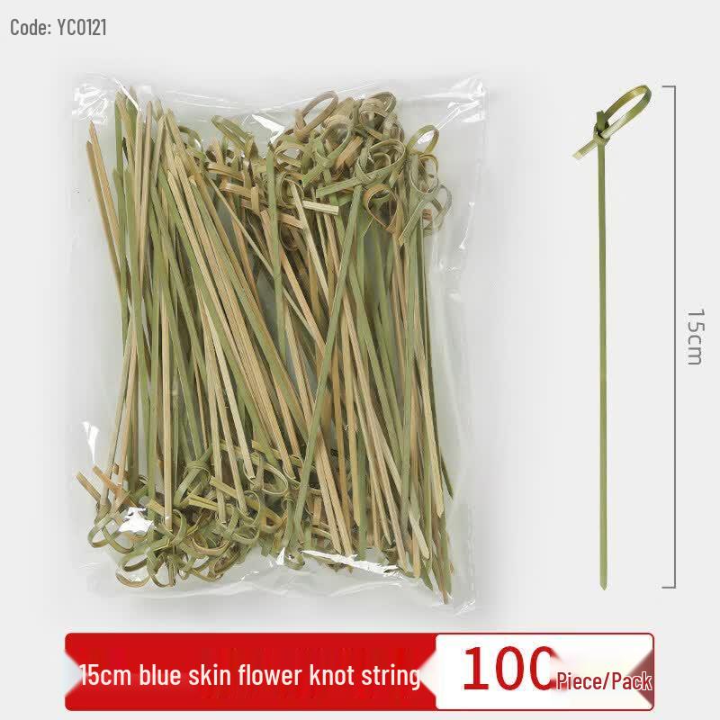 QIWAI Creative Disposable Bamboo Fruit Picks