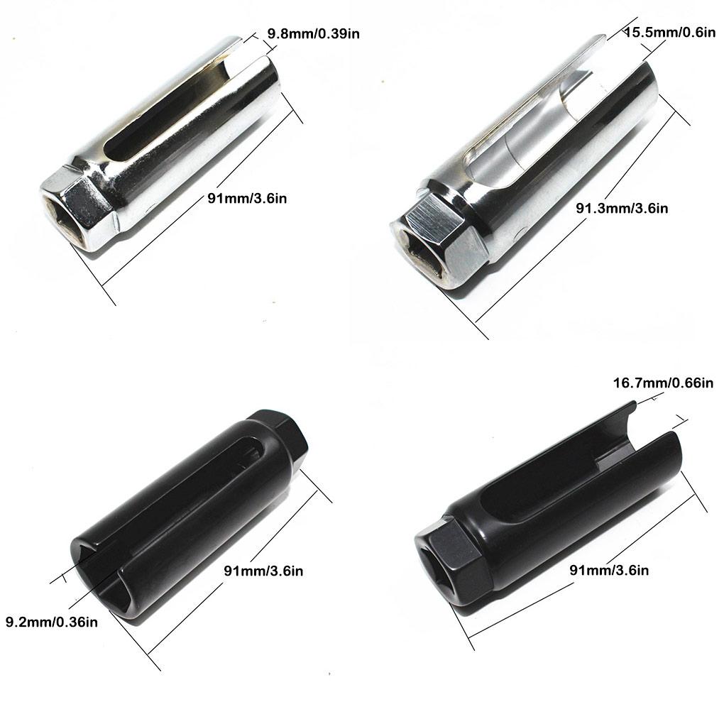 Universeller Auto-Sauerstoffsensor 1/2 Zoll Antrieb Steckschlüssel Abnehmwerkzeug Wartung von Automobilzubehör Reparatur-Steckschlüsselsatz