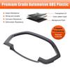 A03E-Dashboard Meter Panel Frame Trim For Honda Pilot  2024 Accessories ABS Carbon Fiber