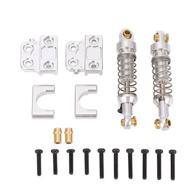 2 Pcs Rear RC Shock Absorber Aluminum Alloy 112 Scale RC Rear Shock Damper for MN82 LC79 MN78