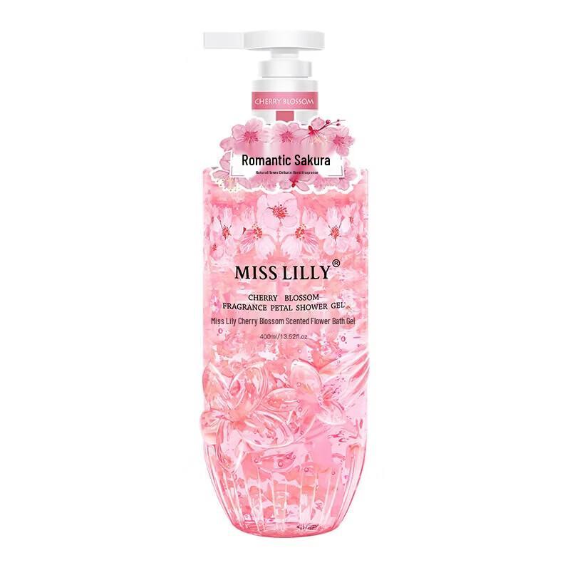 Miss Lilly Cherry Blossom Petal Shower Gel