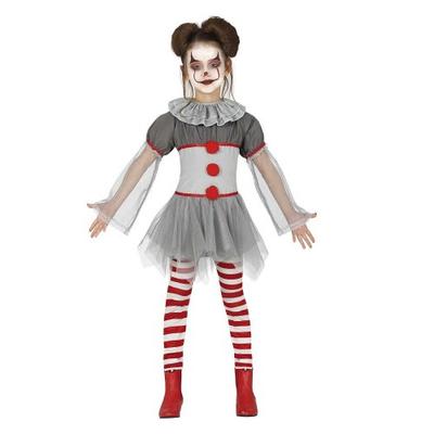 Fiestas Guirca Girls Bad Clown Costume Set