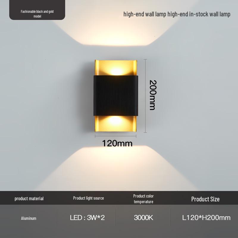 Modern Minimalist Luxury Wall Lamp for Living Room, Bedroom, or Stairway