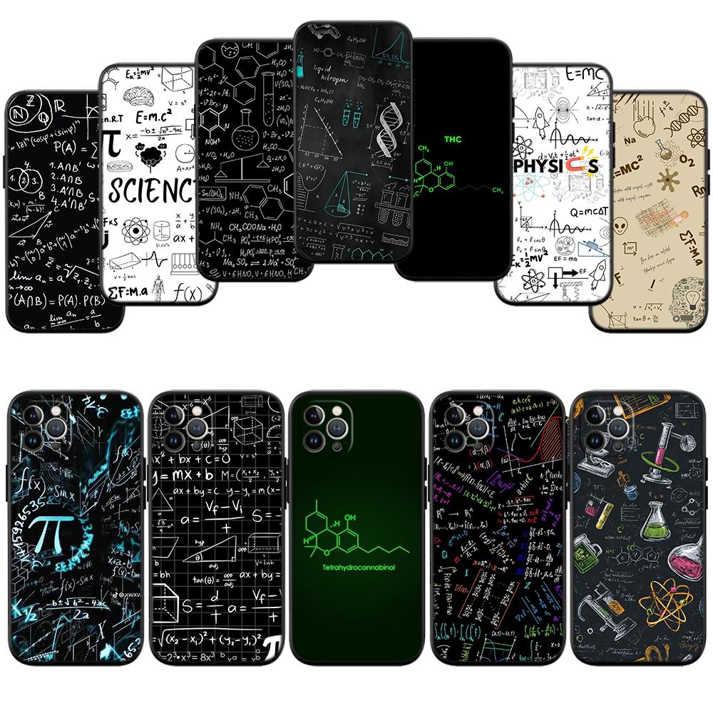 RP17 Chemical Maths Equation Formula New High-End Shell Phone Case for iPhone SE X XS XR 16E 17 11 Pro Max 8 7 6 6s Plus Air