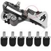 6 Pcs Steel M5 Bike Transmission Screw Adjustable Disc Brake Cable Adjusters  Cycling