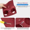 -Silicone Car Cup Holder Coaster Central Control Phone Wireless Charging Pad For BMW 3 5 Series X3 X4 G30 G32 6GT G01 G02 G22 G2