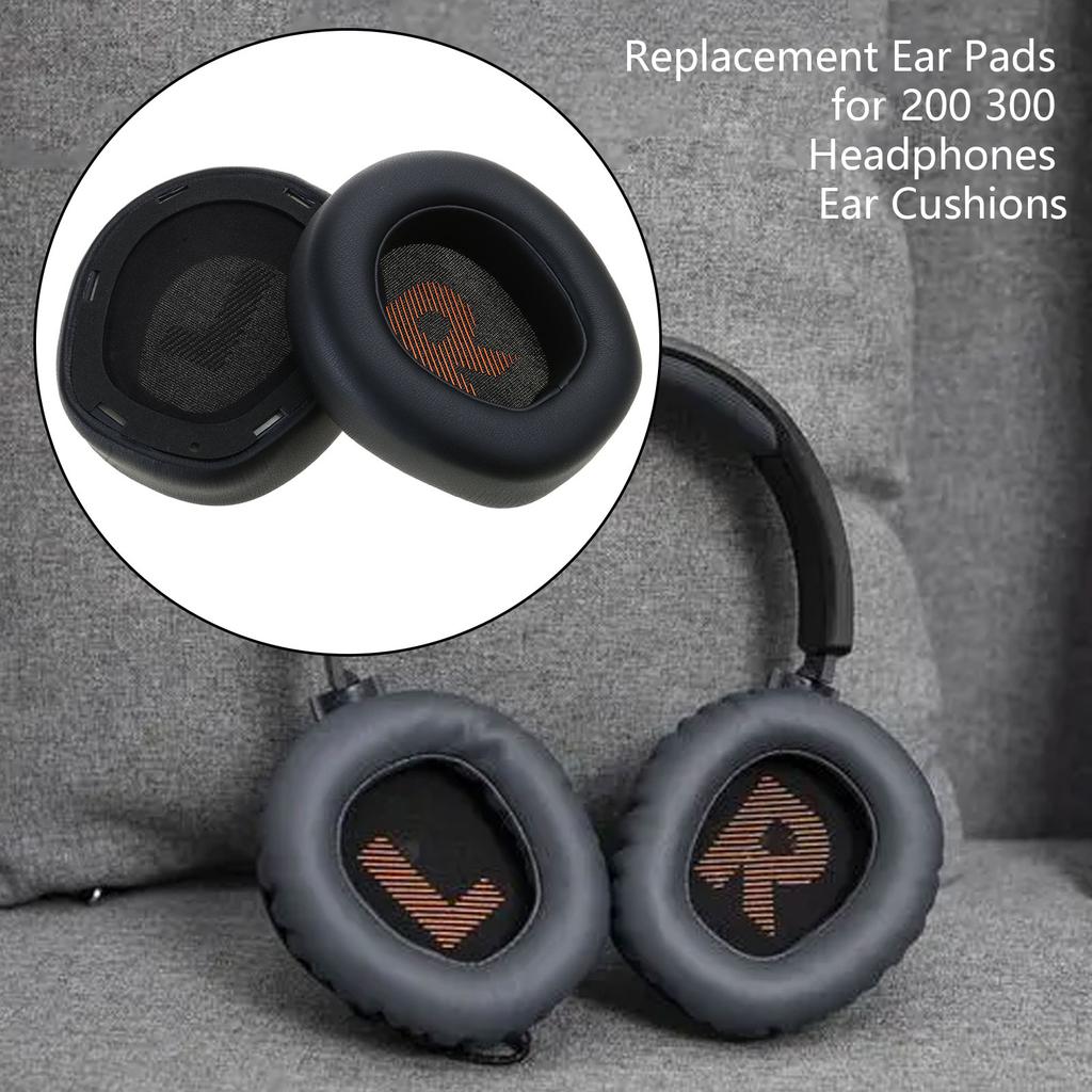1 Paio di Cuscinetti Auricolari Per Cuffie JBL Quantum 200 300 Earpads Elastiche in Memory Foam Cuscinetti Auricolari Spugna Sostituzione