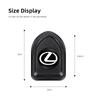 2/4Pcs Car Self Adhesive Mini Storage Hooks Accessories For Lexus F SPORT ES RX NX LS UX LM LX GX LC RZ IS CT GS RC HS SC TX LBX