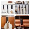 Over-Door No-Punch Clothes Hook for Bedroom, Wardrobe, Office, or Dorm