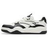 New Wave Shoes Cushioning Low Top Skateboard Shoes Women's Black White 922348003-2