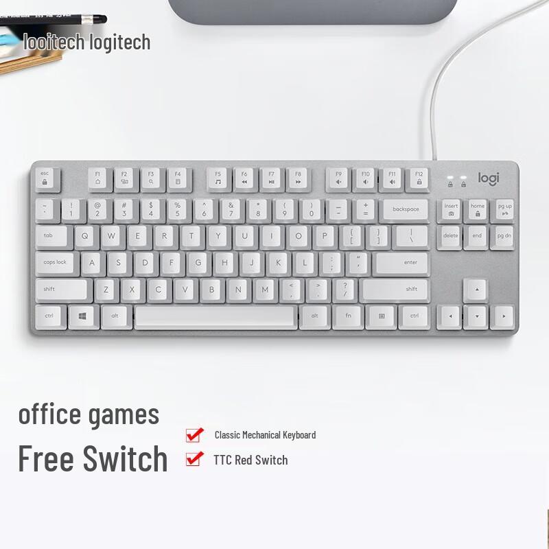 

Logitech K835 Wired 84-Key Mechanical Keyboard