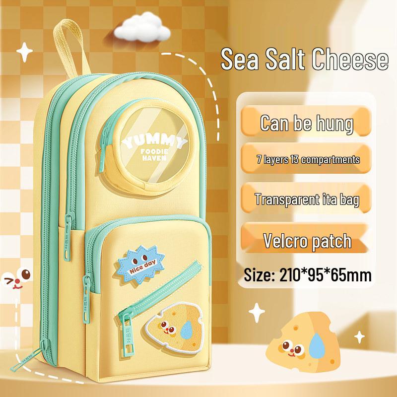 2026 Trendy Large Capacity Multifunctional Pencil Case for Girls and Students