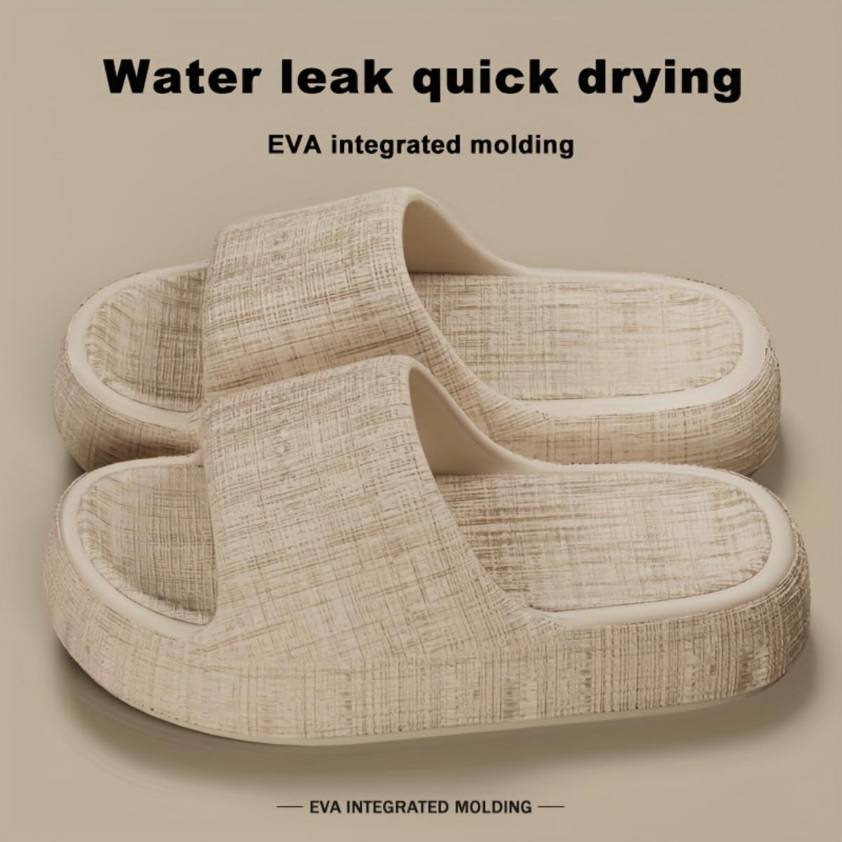 

Летние женские тапочки на толстой подошве, высококачественные тапочки для ванной и дома, тапочки для скейтборда, удобные домашние тапочки, парные уличные тапочки 38-39 бежевый