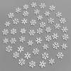 50Pcs/Pack 2cm Christmas Natural Snowflake Decorations Christmas Tree Hanging Ornament Pendant Christmas Decoration DIY Craft