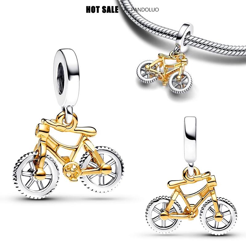 New In Heart Shaped Rose Gold Dangle Charm Beads Fits Bracelet Bangle Necklace Women Luxury Diy Jewelry Party Festival Gift