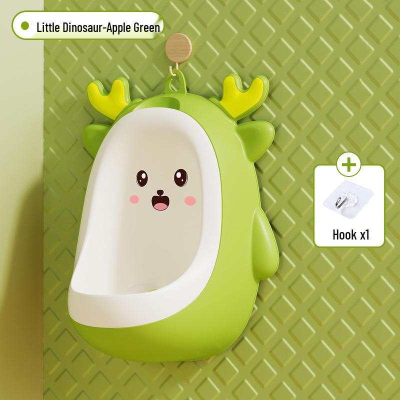 Boys' Cartoon Wall-Mounted Urinal Pee Device