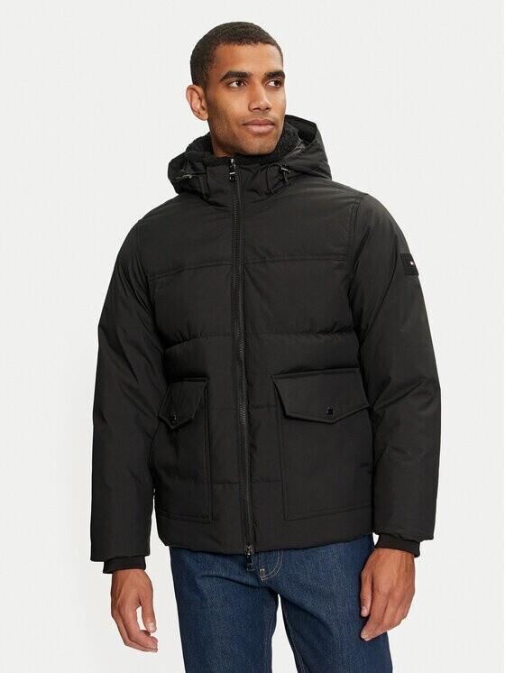Зимняя куртка Tommy Hilfiger Water Repellent Rockie Puffer Jacket (MW0MW37125) черный