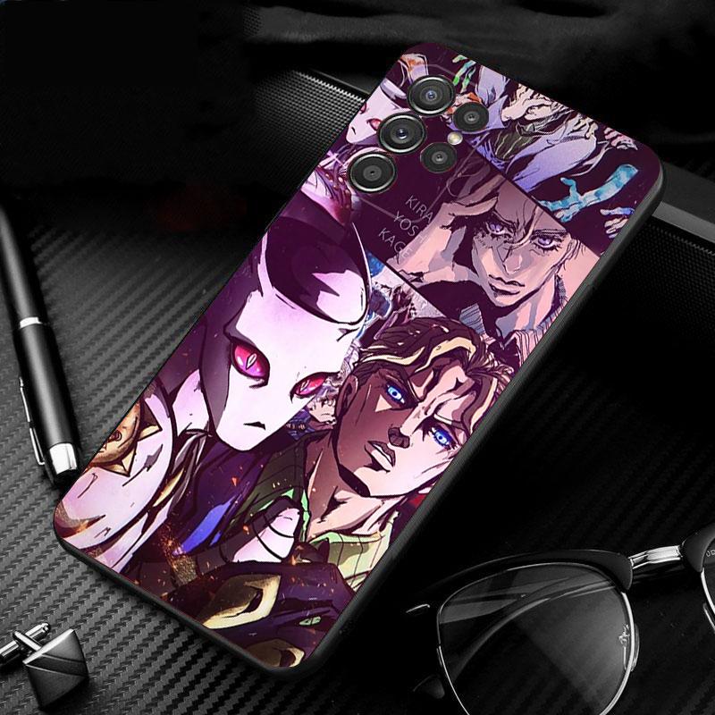Phone Case For Samsung Galaxy S26 S25 S24 S23 S22 S21 Ultra S24 S23 S22 S21 S25 Plus S24 FE Jojo jolyne and jotaro