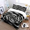 Swirling spiral abstract pattern. Bedding sets Duvet cover sets Duvet covers Pillowcases(1 * Duvet Cover 2 * Pillowcases without duvet insert)
