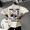 Anime Graphic T Shirt Men Women Demon Slayer Inosuke Print Streetwear Cotton Short Sleeve Tee Casual Top 2026 Summer Y2k Clothes