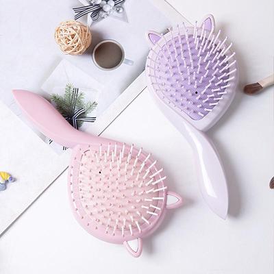 1PC New Kitten Airbag Comb Cute Cartoon Children's Massage Comb Curly Hair Straight Hair Comb Color Air Cushion Comb