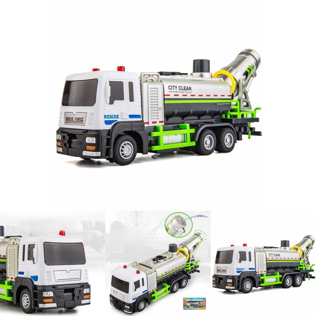 City Antipollution Toy Truck With Water Spray Function For Kids Play