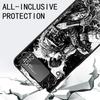 Black White G-Guts B-Berserks Hard Black Cover for Samsung Galaxy Z Flip 7 6 5 4 3 5G Phone Case Flip7 Flip6 Flip5 Flip4 Flip3 P