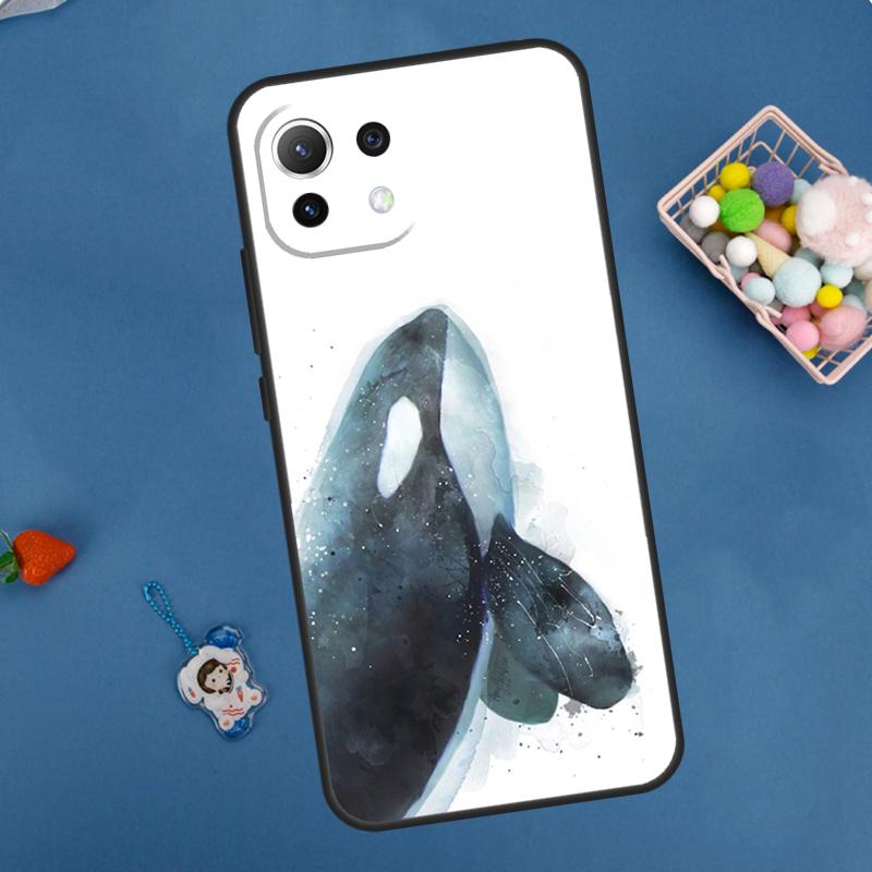 Orcas Whale Case For Xiaomi 14 13 15 Ultra 11T 12T 13T 14T Pro POCO X7 Pro X3 X5 F5 F6 M6 X6 Pro Cover