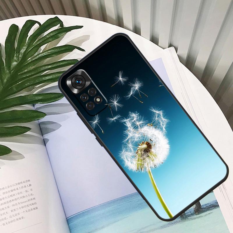 Dandelion Flowers Funda For Xiaomi Redmi Note 14 Pro 10 11 12 13 11S 12S Case For Redmi 15 15C 14C 12C 10C 13C