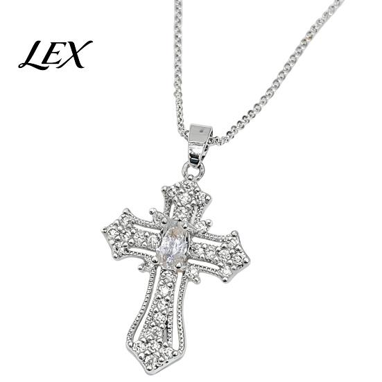 Retro Religious Pendant Necklace Catholic Christian Necklace, Colorful Rhinestone Statement for Women Daily Wear, Jewelry Gift Elegant