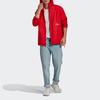 Adidas Originals Trefoil FTO WB Print Retro Sport Hooded Jacket Men Outerwear Light-Crimson GN3561