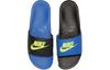 Nike Benassi Jdi Mismatch Fashion Unisex Blue Black Slippers 'Black' 818736-074
