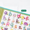 Montessori Busy Quiet Book Angličtina Magnetická písmena Párovací cvičení Karta Puzzle Hry na hláskování Vzdělávací hračky pro raný vývoj dětí Dárky