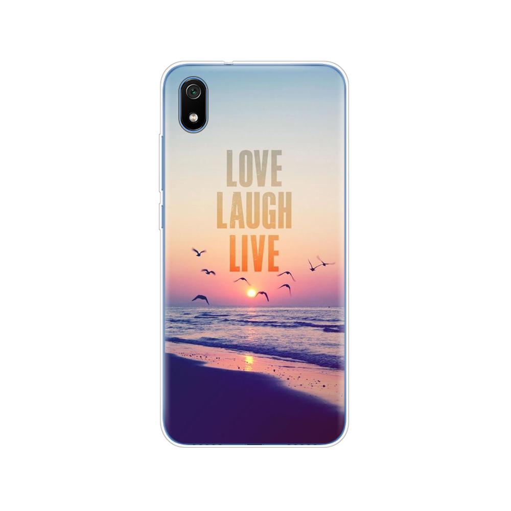 Silicon Case For Xiaomi Redmi 7a Cases Full Protection Soft Tpu Back Cover For Redmi 7 A Bumper Phone Shell Bag Coque