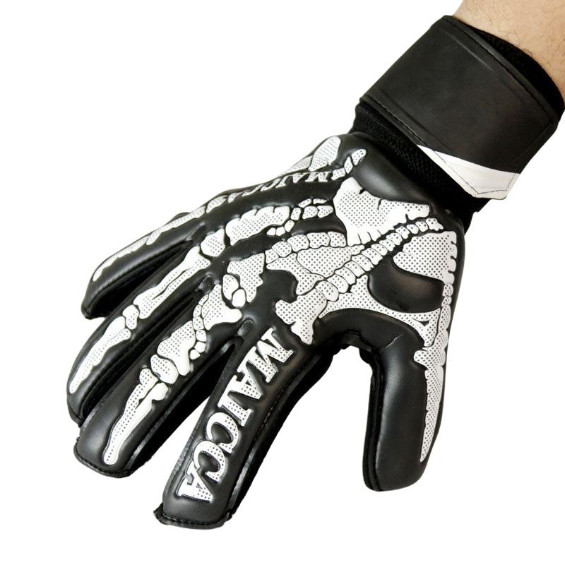 2 Pieces Goalkeeper Gloves Breathable Youth&Adult Soccer Goalie Gloves with Fingersave Hand Protective