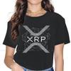 Ripple Xrp New Ripple Cute Girls Women Tshirt Cryptocurrency Miner Blusas Harajuku Casual Short Sleeve Vintage Oversized Tops